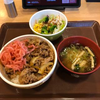 牛丼ランチ(すき家 足利葉鹿店)