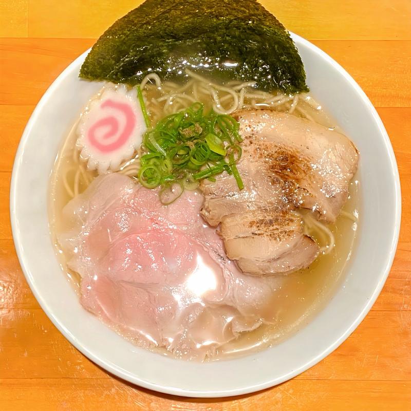 魚介香る貝ダシ汐そば(中華そば 一閃 -ISSEN-)