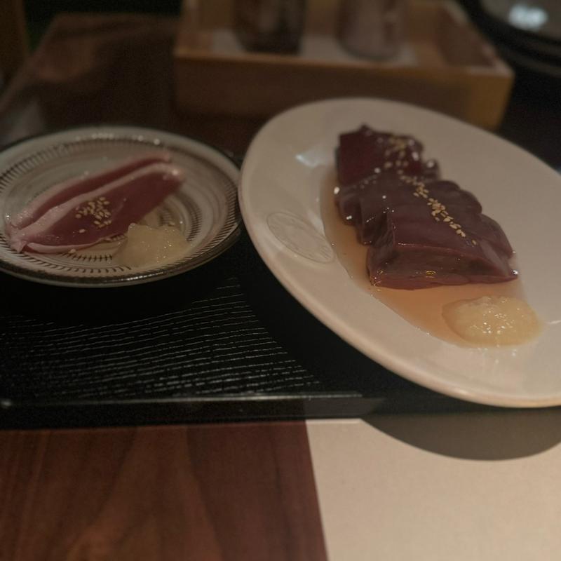 新鮮レバーのレバテキ(なっぱごちそう 目黒)