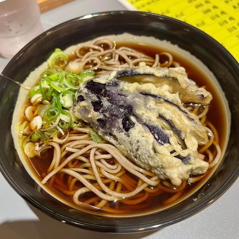 茄子天そば(岩本町スタンドそば 秋葉原店)