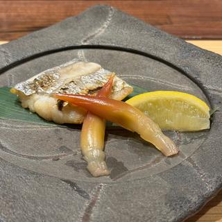 太刀魚の塩焼き(鮨 江戸富士)