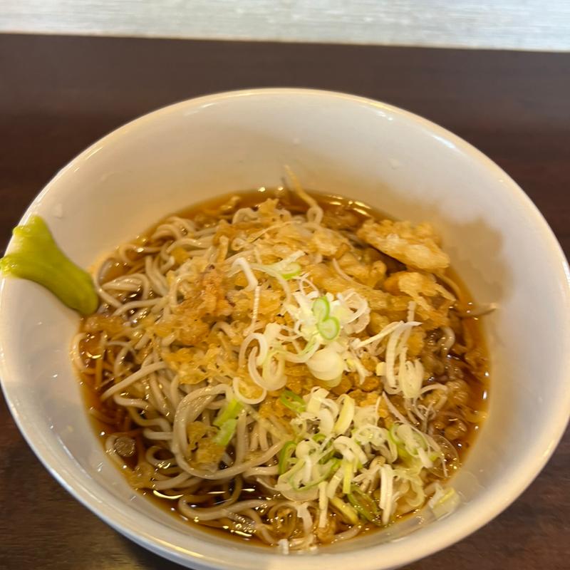 たぬきそば　冷やし券(そば滝)