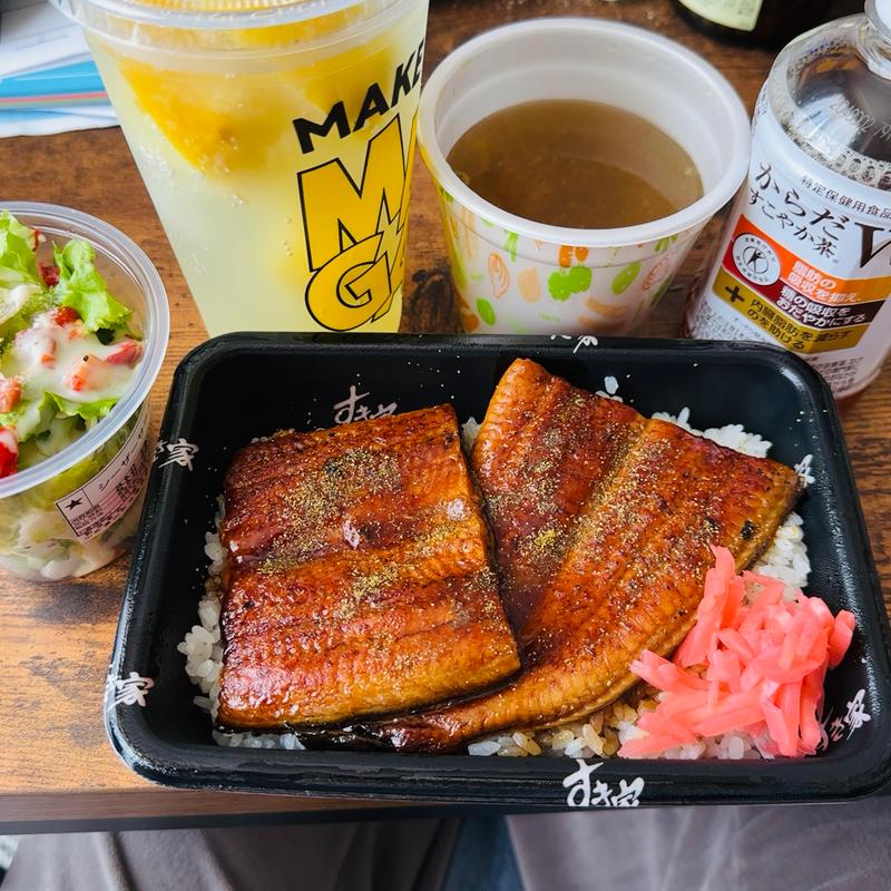 特うな丼(すき家 山形城西店 （すきや）)