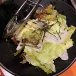 塩サラダ(焼肉串ひろ本舗)