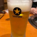 生ビール(焼肉串ひろ本舗)