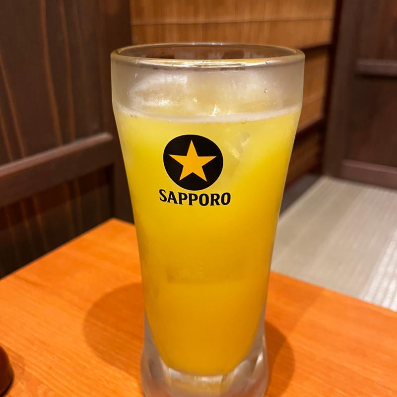 生搾りオレンジ(焼肉串ひろ本舗)