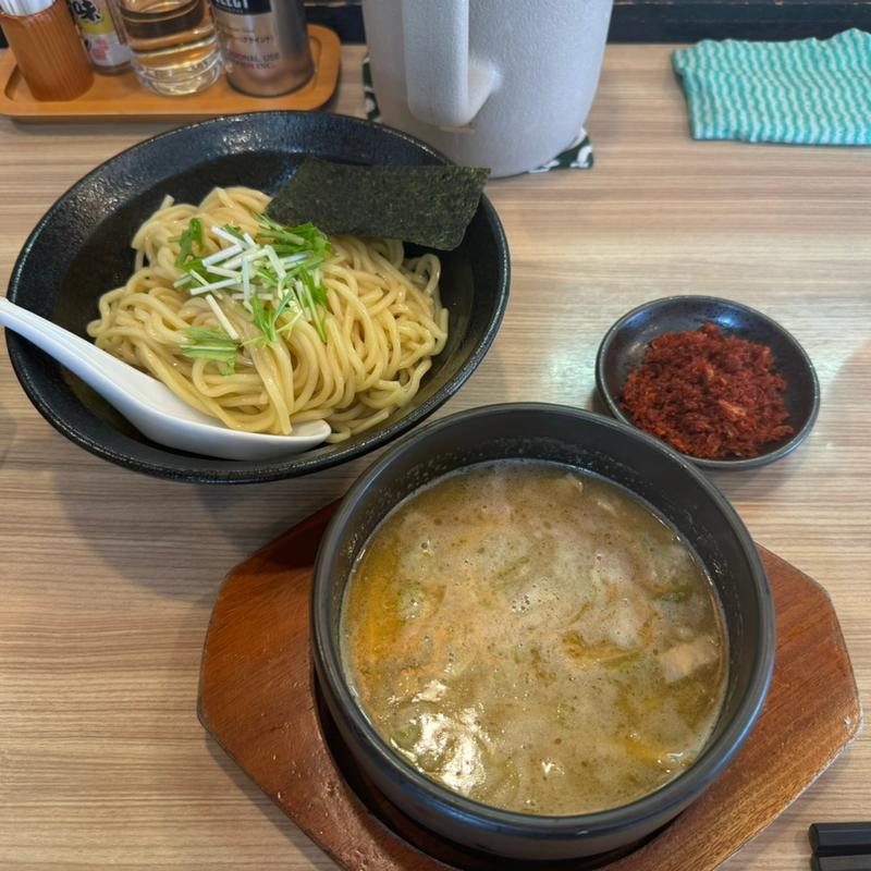 エビ辛つけ麺(しし丸)
