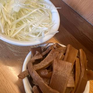 ねぎ、めんま(味噌っ子 ふっく)