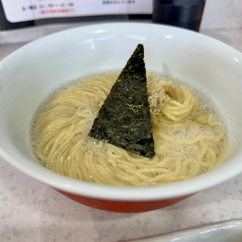昆布水塩つけ麺(ラーメン星印 )