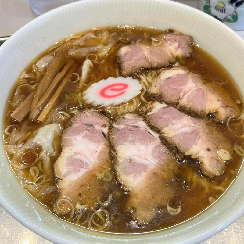 チャーシューワンタン麺(中海岸大勝軒)