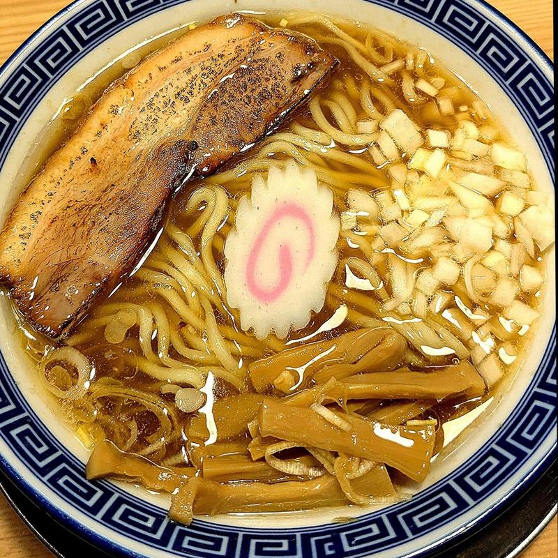 煮干そば（並）(煮干しそば流。)