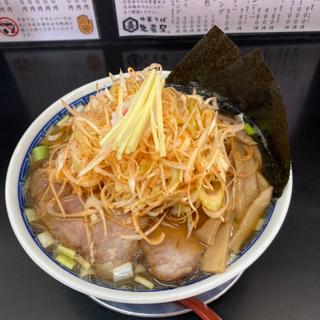 特製中華そば大盛＋辛ネギ(中華そば 亀喜屋 （カメキヤ）)