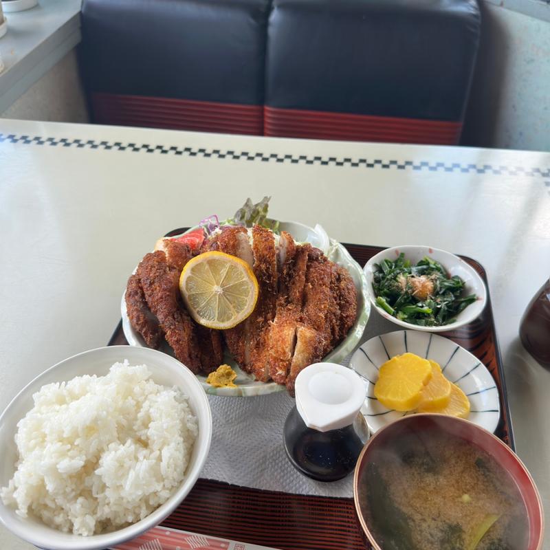 チキンカツ定食(シルクロード )