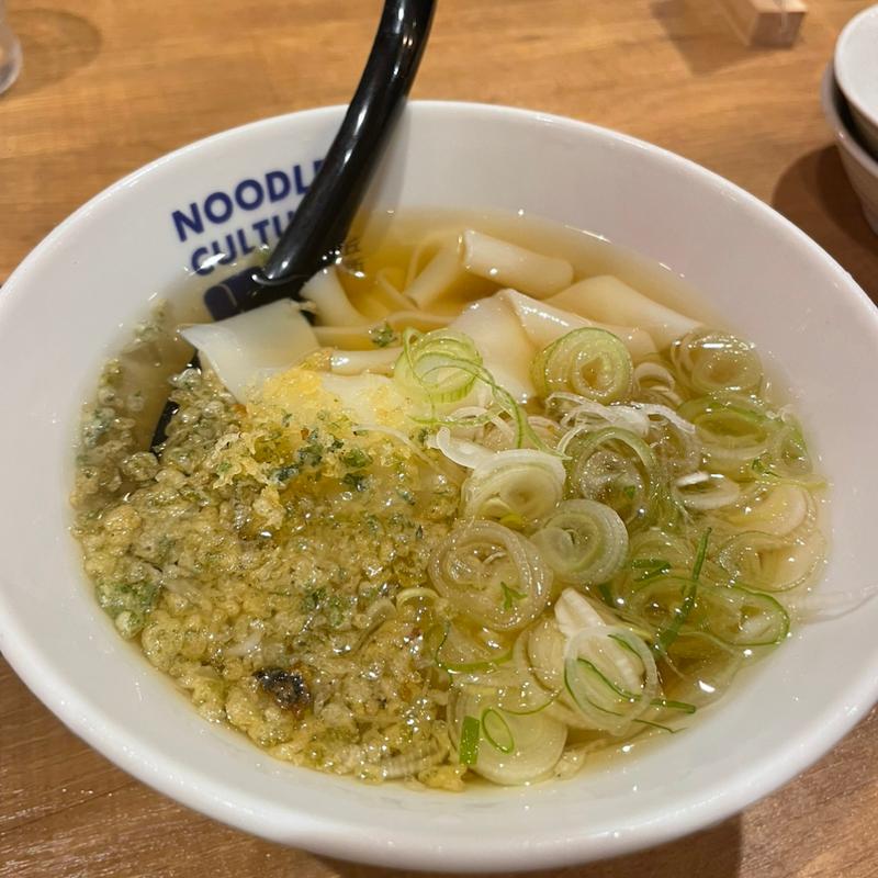 〆のありがた きしめん たぬききしめん(鮮魚とおばんざい 浜金)