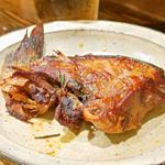 ブリカマ焼き(たまり醤油)