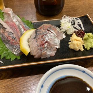 あじの刺身(魚の四文屋 高円寺店)