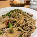 エリンギ黒ごまパスタ(アフタヌーンティー・ティールーム フレル・ウィズ自由が丘)
