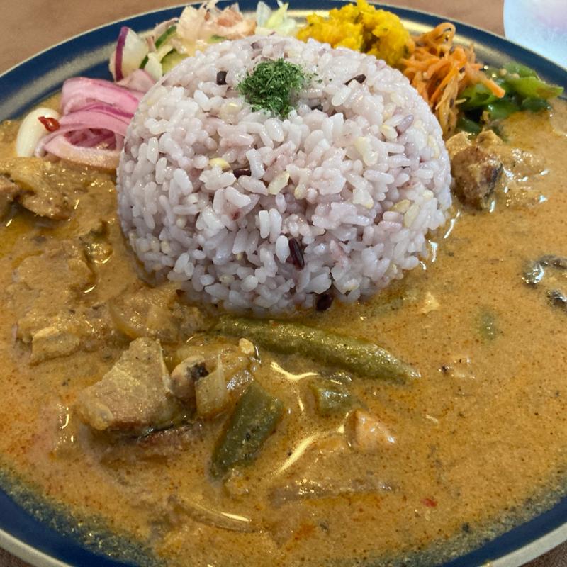 スパイスカレー(スパイスカレー カルダモン)