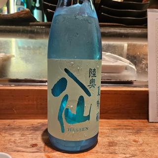 青森「陸奥八仙 夏吟醸」(居酒屋　純ちゃん )