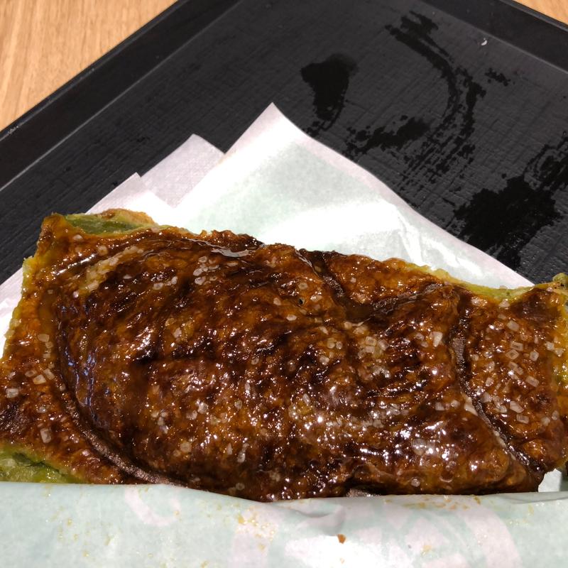 クロワッサンたい焼き（抹茶ミルク）(築地銀だこ 柏の葉公園ドライブイン店)