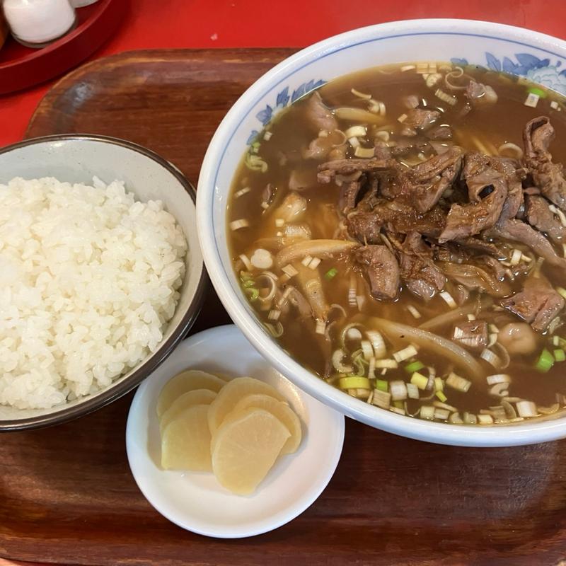 スタミナメン+半ライス(廬山)