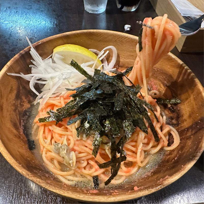 明太子とあさり(モーゼ)