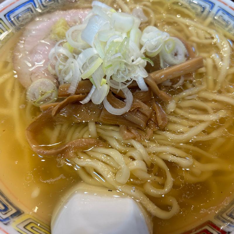 塩中華香味背脂(丸中華そば)