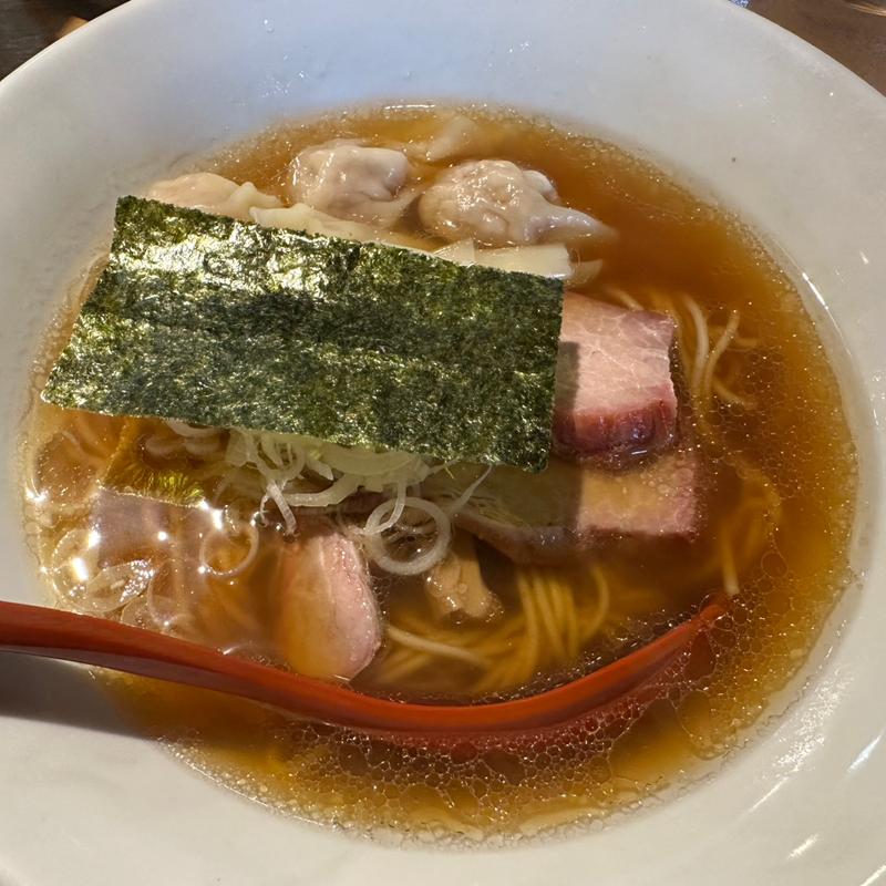 わんたんそば(支那そば なかじま)