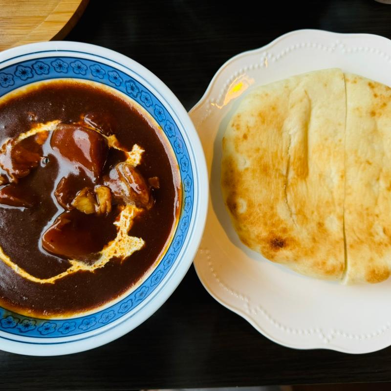 丘の上のビーフシチュー(木のぬくもり 丘の上カフェ)