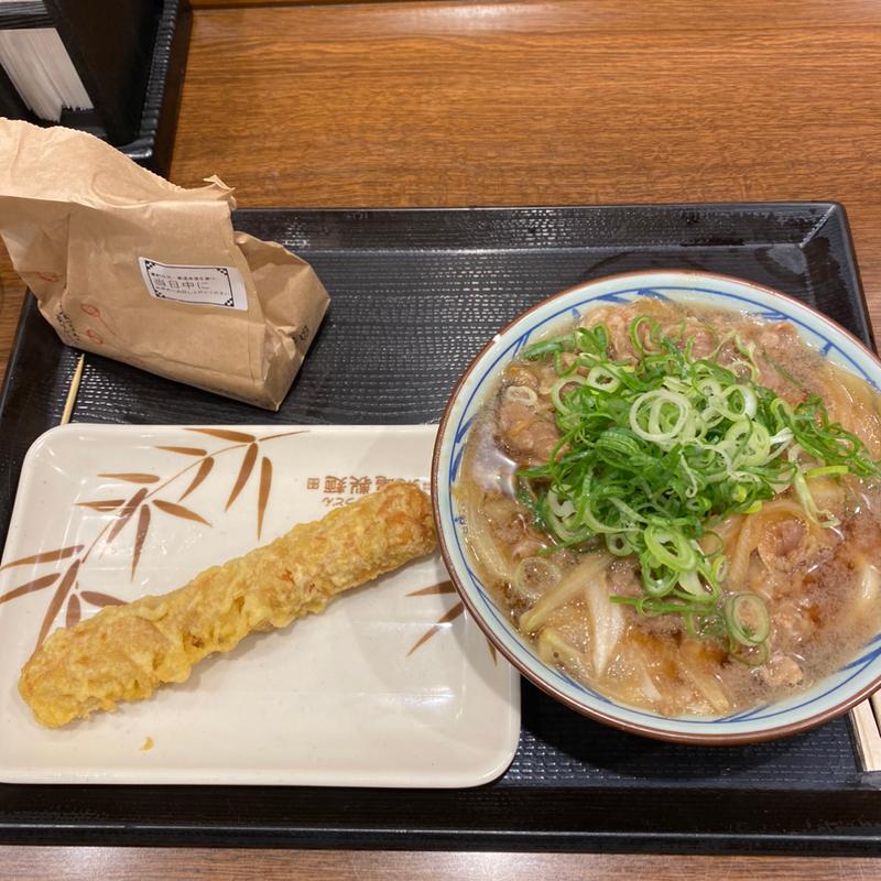 肉うどん(丸亀製麺堺美原)