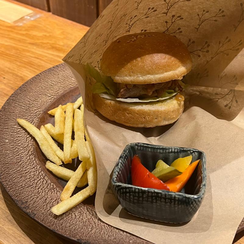 和牛ハンバーガー(ワレもこウ)