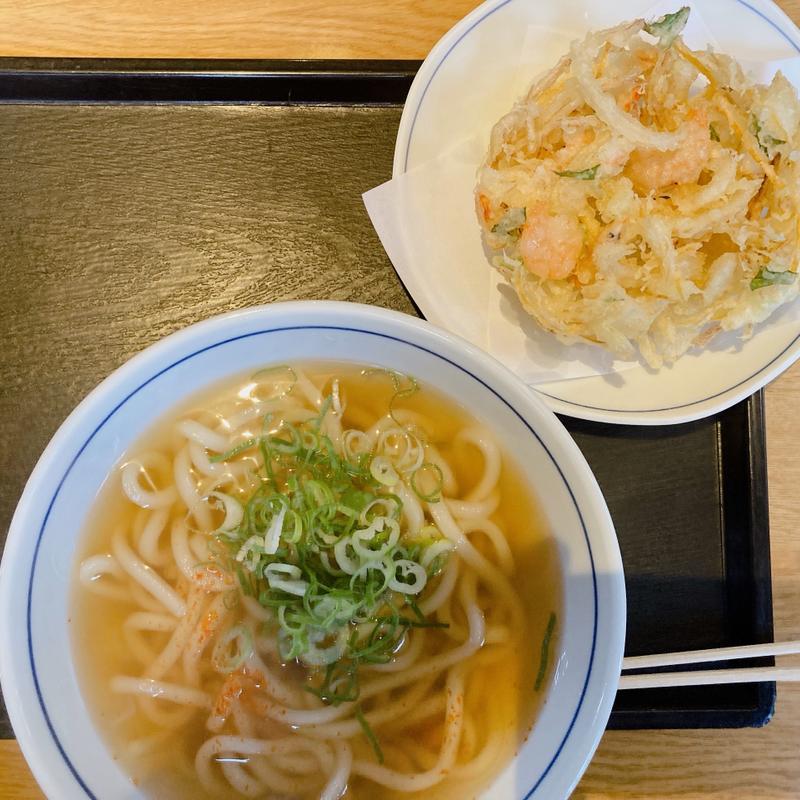 かき揚げうどん(ウエスト 筑後店)