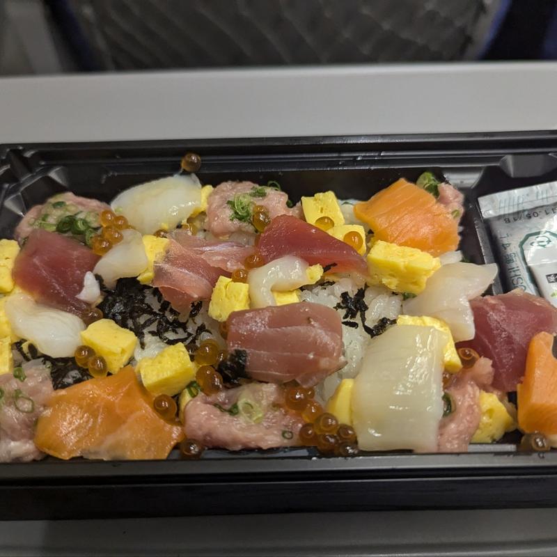 海鮮ちらし(SUSHI DELISEA（スシデリシア） エキュート大宮店)