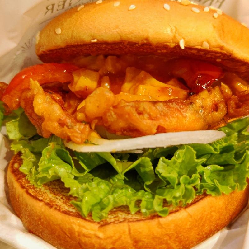 シンガポールチリクラブバーガー(フレッシュネスバーガー山下)