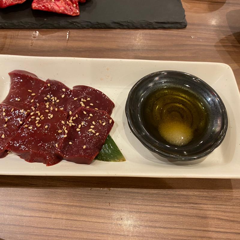 極上炙りレバー(肉屋のせがれ 焼にーくん)