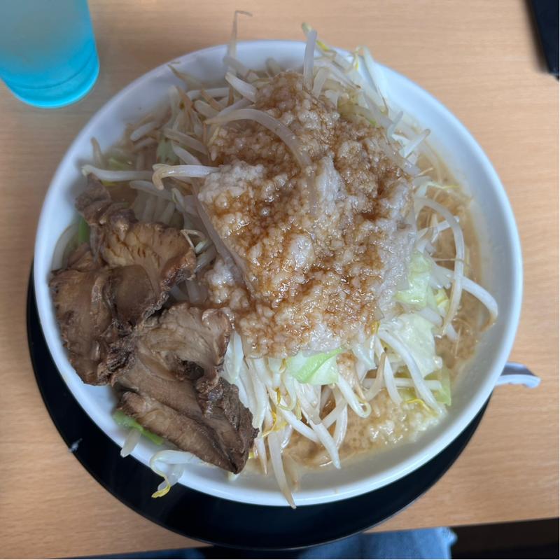 織蔵ラーメン全増しカラメ(麺豪 織蔵)