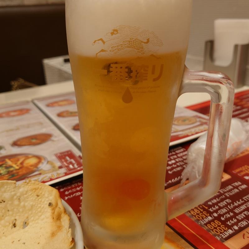 KIRIN キリン一番搾り MEDIUM 中ジョッキ(アジアンカレーハウス)