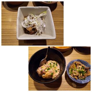 とろっと牛すじ豆富＋北海道名物じゃがから＋がつポン酢(しゃぶしゃぶ温野菜 市川鬼高店)