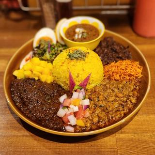 4種 スパイス煮卵(スパイスカリー ハルモニア)