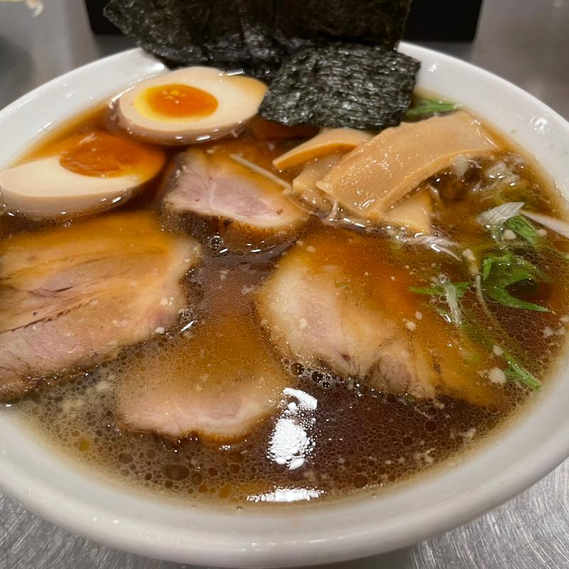 全部入り醤油ラーメン(三陽楼)