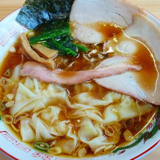 わんたん麺(白河ラーメン 麺や鶏正)
