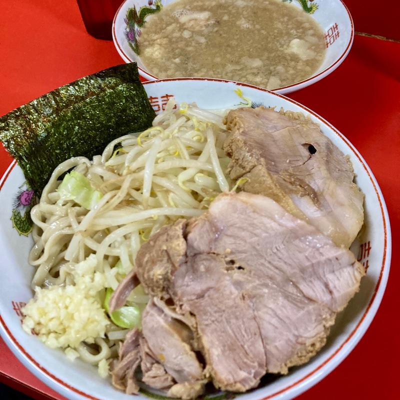 ラーメン並 つけ麺「甘き汁よ、来たれ」(ラーメン二郎  京都店)