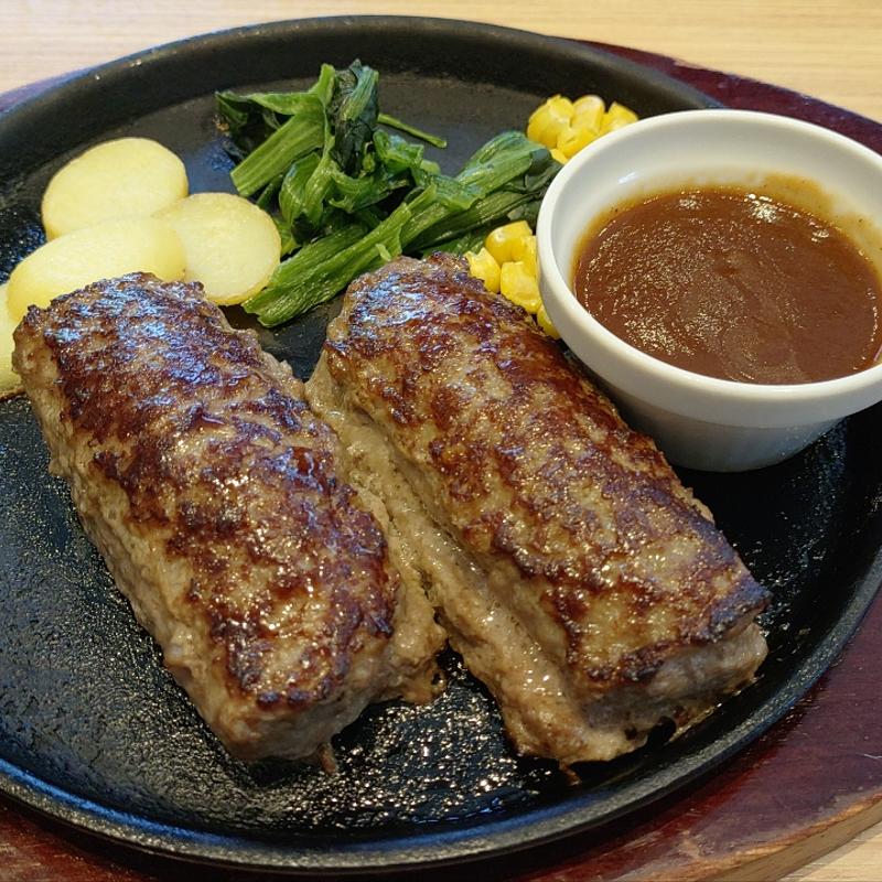 ハンバーグ(デニーズ篠崎店)
