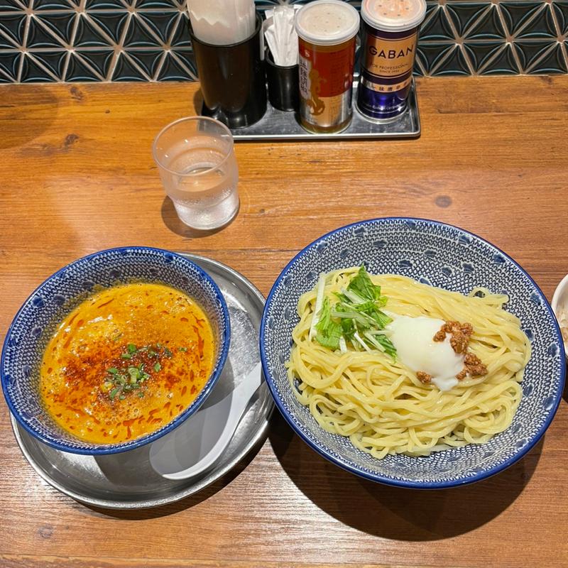 坦々つけ麺(ハマカゼ拉麺店)