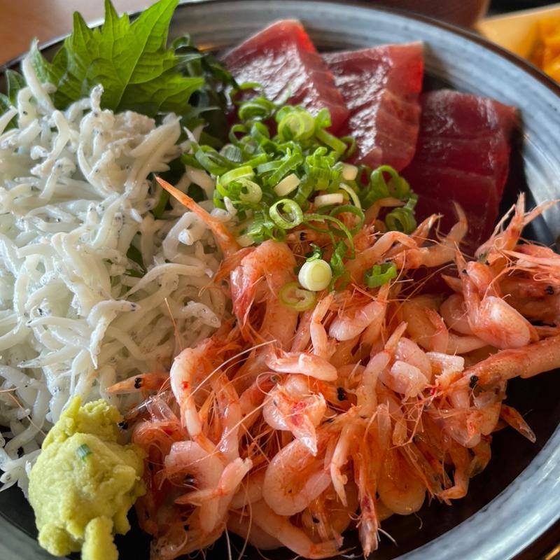 海鮮さしみ丼(清水港魚河岸 漁師めし 岸家)