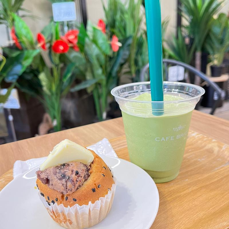 抹茶フローズン&あずきチーズ(カインズ名古屋みなと店)