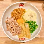 油そば並＋贅沢トッピングC