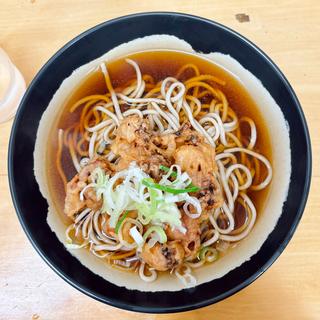 ゲソ天そば(六文そば 人形町店)