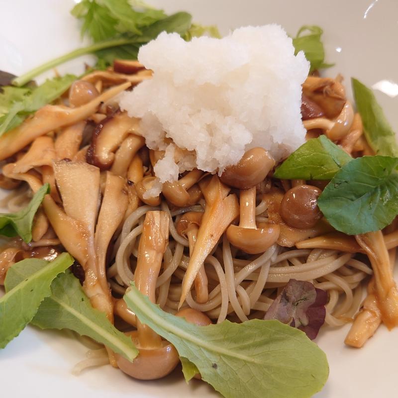 きのこおろしそば(SOBA 随神)