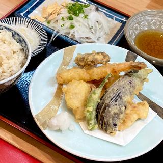 海鮮天ぷら膳(酒のあて鮨謹賀福島店)